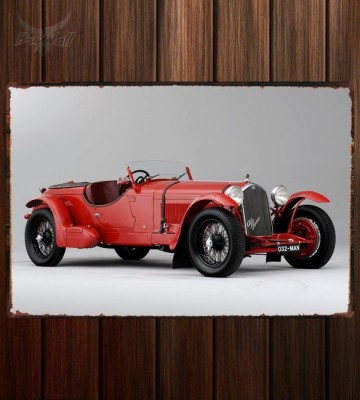 Металлическая табличка Alfa Romeo 8C 2300 Le Mans